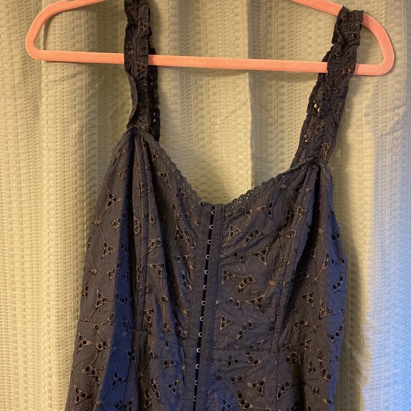 Navy mini dress - Picture 2 of 3